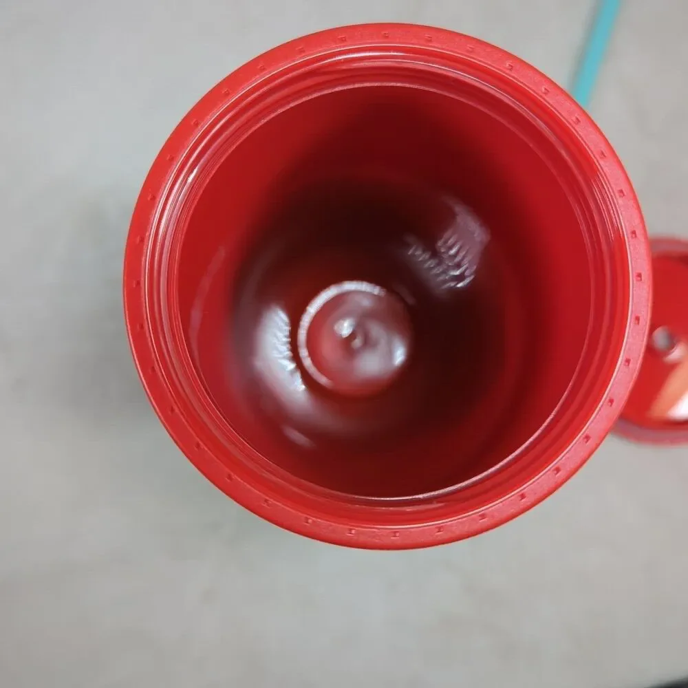 Starbucks Tumbler Summer 2021 Color Wave Red Aqua Blue 24oz Venti Cold Cup
